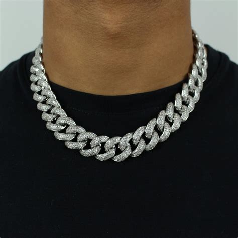 Perfect For Layering With Other Chains And Pendants. . Cuban link chains near me